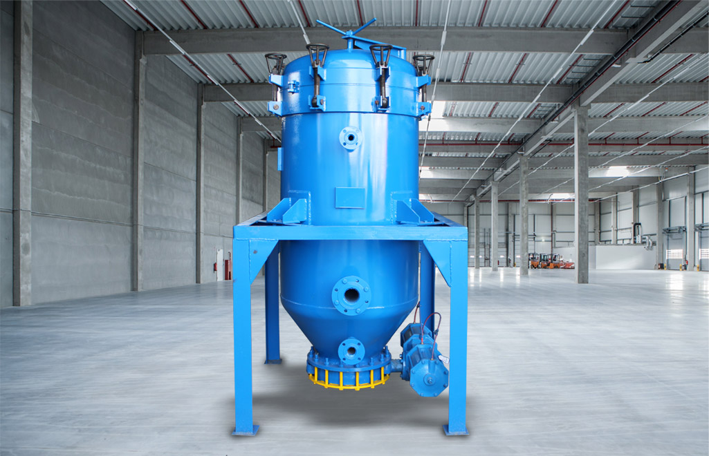 Pressure leaf filter machine