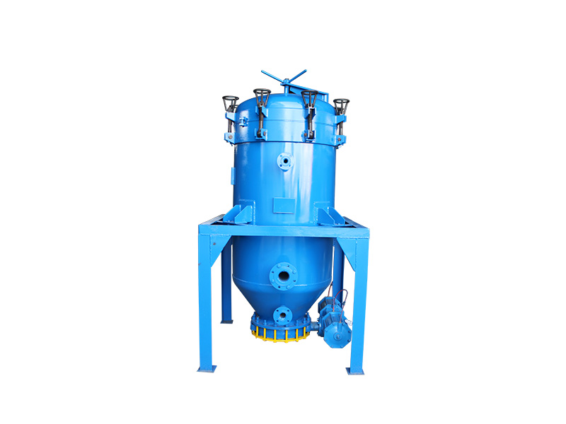 Pressure leaf filter machine