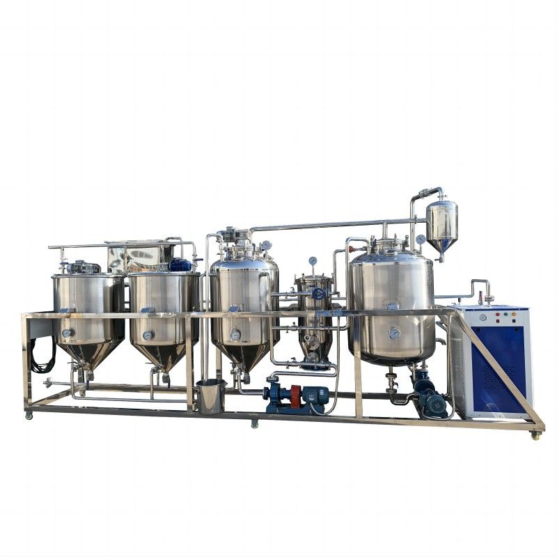 Hongyang Company Successfully developed Mini Oil Refining Equipment.